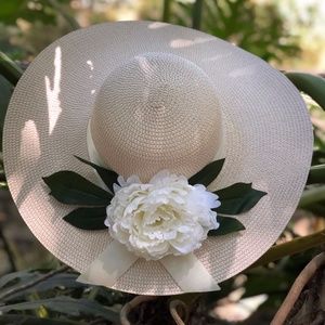 PHEONY WIDE BRIM SUN HAT